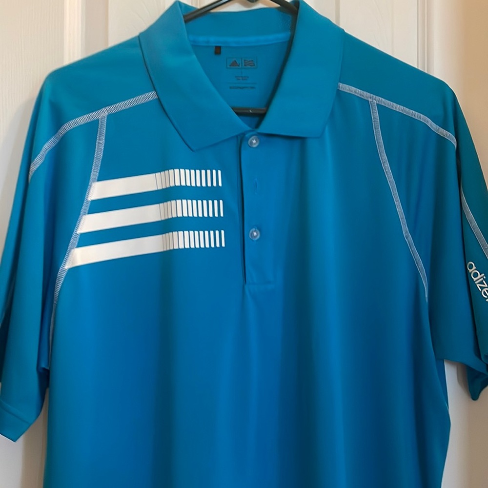 Men’s Large Golf Shirt Adidas